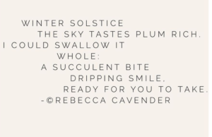 Winter Solstice